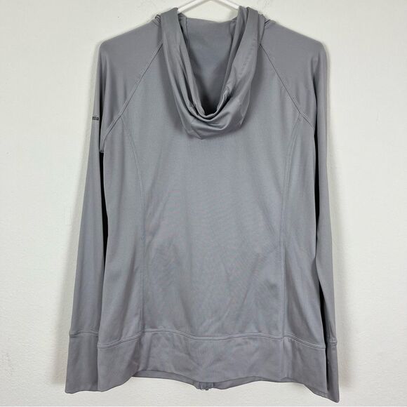 Columbia Sportswear Gray Silver Full Zip Jacket- Size Medium - Picture 4 of 4